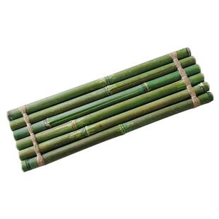 鱼缸流水板 竹排竹垫配件竹子装饰diy摆件不可漂浮竹排陶瓷流水器