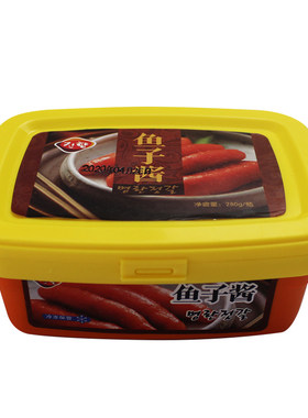 海鲜冷冻明太鱼鱼籽冻品韩式料理食材500克生鱼籽