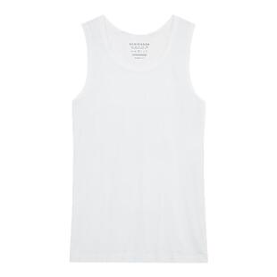 2件装SCHIESSER舒雅男士50S舒美棉质大码贴身打底内衣背心20031V