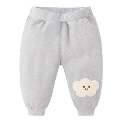 宝宝加绒裤子秋冬婴儿屁屁裤冬装儿童加厚女童大pp裤冬季男童棉裤