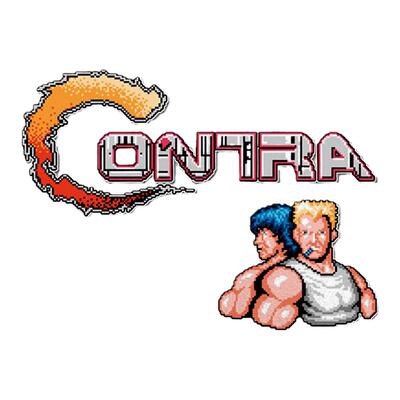 魂斗罗FC游戏红白机复古怀旧车贴