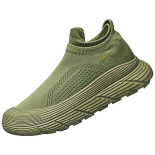 回力帆布男鞋夏季2026新款懒人一脚蹬劳保军训布鞋休闲开车袜子鞋