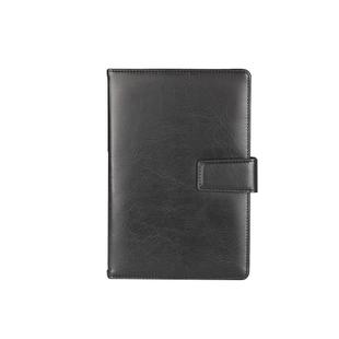 笔记本简约商务记事本办公搭扣a5本子加厚大学生日记本工作会议记录本精致皮面本企业笔记本定制封面可印logo