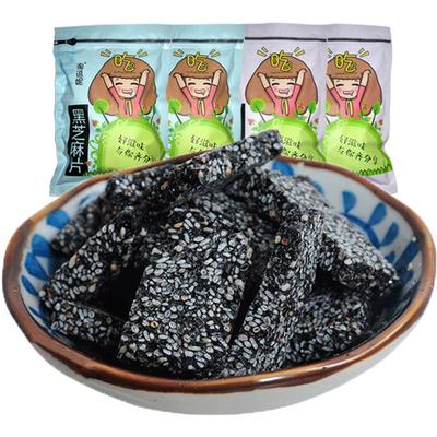 5分甜不加米花正宗黑芝麻片酥糖