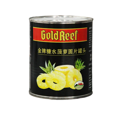 金牌菠萝罐头836g烘焙专用商用