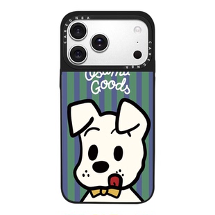 CAREGNBA联名原田治情侣卡通狗狗iphone16ProMax手机壳适用苹果15新款13防摔14磁吸12小众11可爱猫咪XR网红女