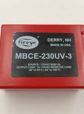 议价美国HoneywellHoneywell旗下Fireye 火焰检测模块MBCE-230UV-