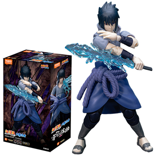 布鲁可积木人火影忍者超越版宇智波佐助拼装手办人偶送男生模型克