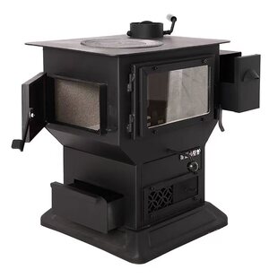 壁炉真火木柴取暖煤柴两用气化炉无烟别墅自建房民宿炉具金炬壁炉