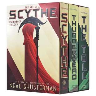 英文原版  The Arc of a Scythe Trilogy Scythe 大镰刀三部曲 尼尔舒斯特曼 英文版 英语小说