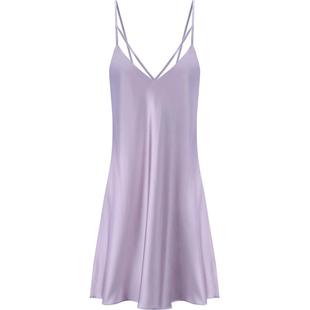 黑色性感交叉真丝睡裙夏桑蚕丝吊带睡衣女短款内搭气质吊带连衣裙