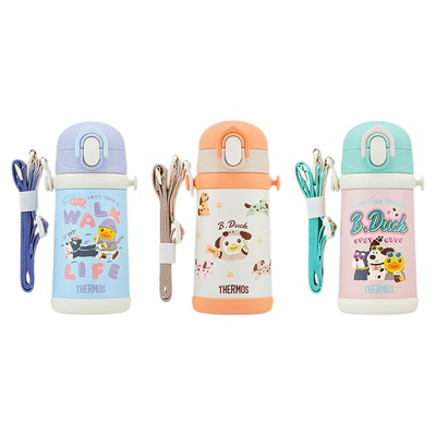 膳魔师儿童316L内胆保温吸管杯