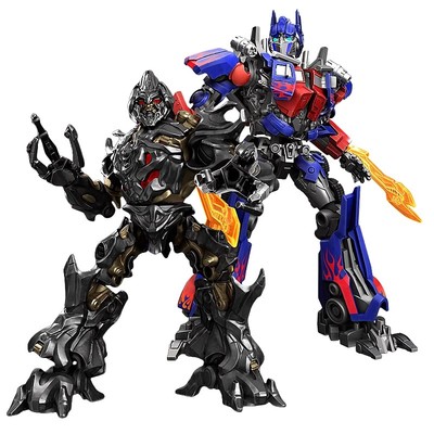 新布鲁可变形金刚超越版擎天柱电影系列布鲁克手办威震天男孩玩具