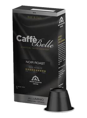 意大利进口意式浓缩咖啡胶囊100粒nespresso系统机适用