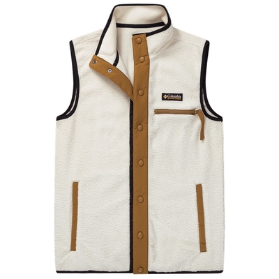 哥伦比亚男子ICON复古抓绒马甲