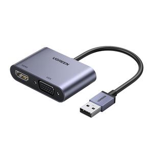 UGEEN/绿联USB转HDMI接口转换器
