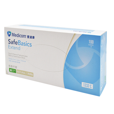 加长加厚一次性手套麦迪康乳胶