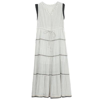 谜底复古冯大摆连衣裙