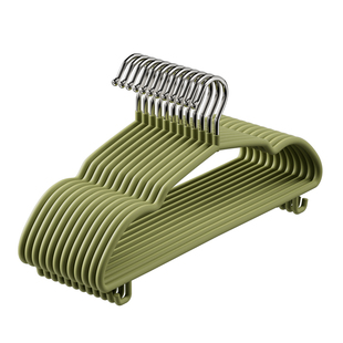 加粗衣架用学生无痕晒衣撑家用挂衣防滑衣服架子衣挂晾衣架金属