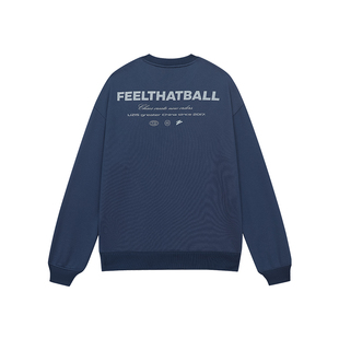 有志者UZIS 美式休闲运动卫衣男篮球跑步秋冬复古圆领套头衫[烙印