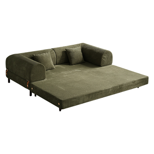 大司马法式复中古风折叠沙发床小户型客厅两用沙发床多功能沙发床