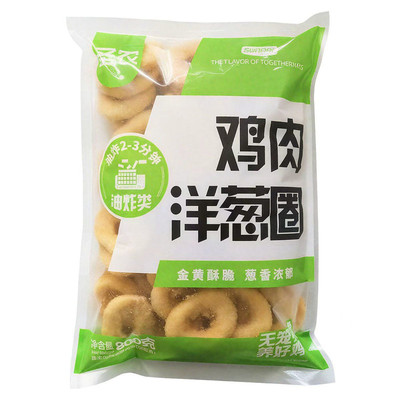 圣农鸡肉洋葱圈800g香酥鸡肉圈