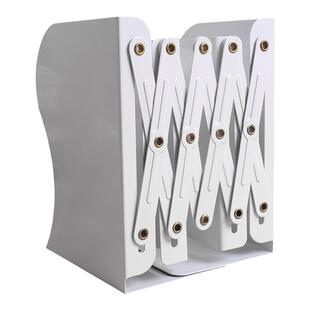 可伸缩书立架创意ins风简约学生用高中生立书放书的架子收缩桌上折叠收纳书靠简易书夹书架桌面神器笠书本板