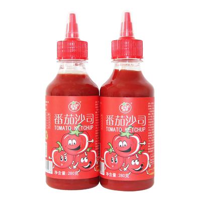 【两瓶装】番茄酱番茄沙司挤压瓶装