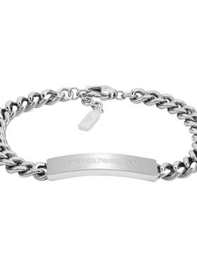 阿玛尼曾舜晞同款钢质古巴链手链