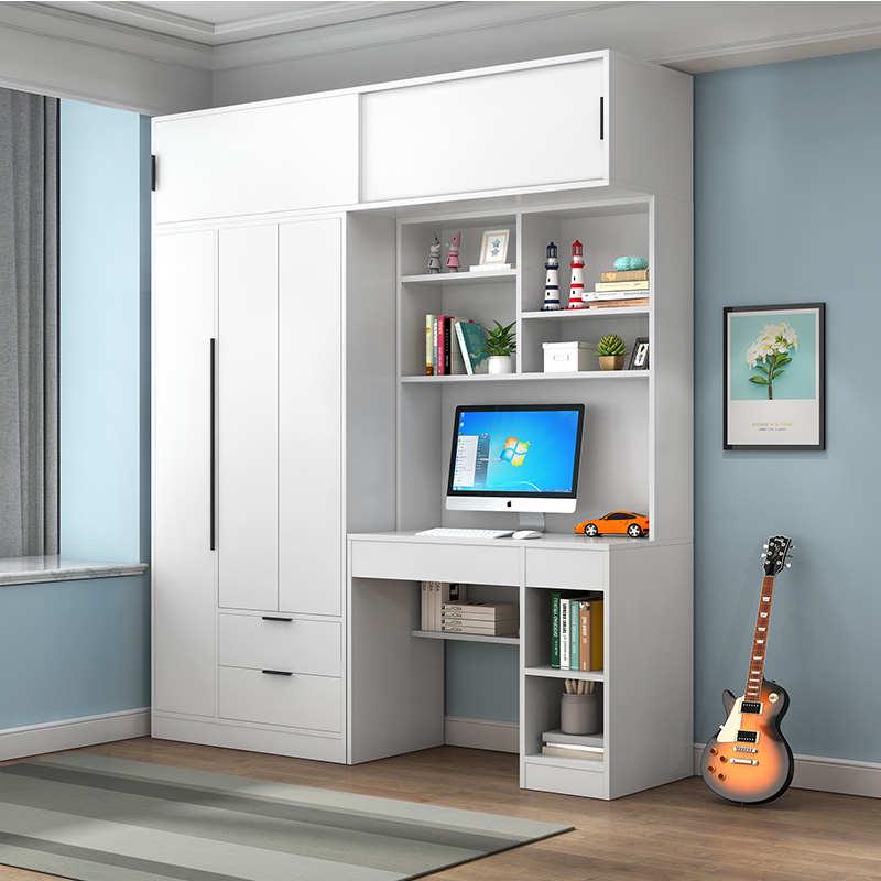 实木大衣柜子简约现代家用主卧室生态板儿童简易结实耐用储物衣橱