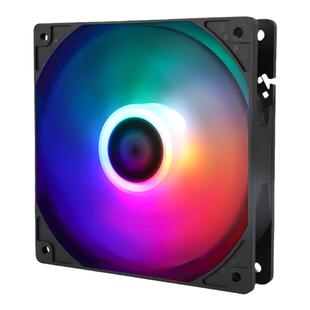 利民TL-C12C-V2机箱风扇12cm散热风扇静音 RGB定光自发光温控风扇