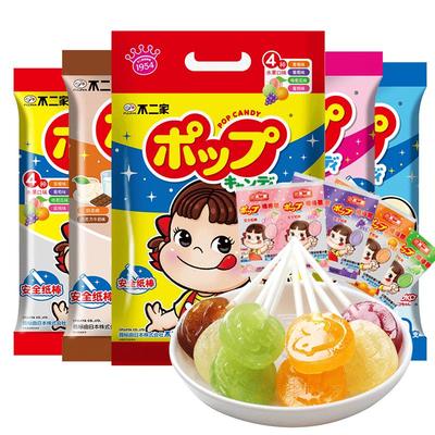 不二家棒棒糖60支多口味送女友