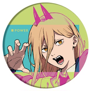 日本正版 链锯人 电次 帕瓦 早川秋 玛奇玛角色徽章盲盒 周边谷子