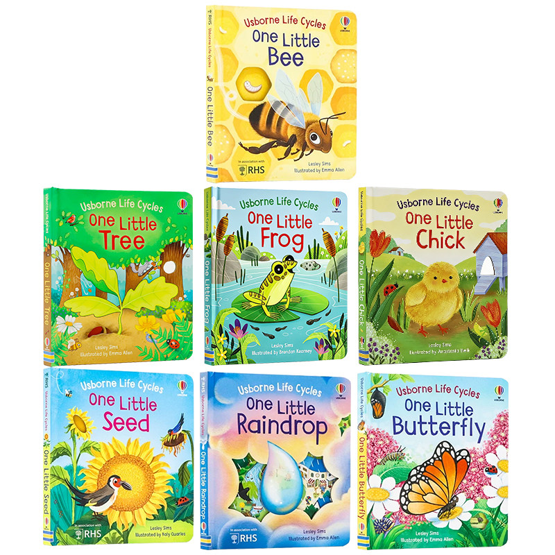 Usborne出品生命周期系列7册