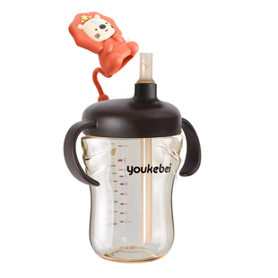 适配世喜奶瓶配件PPSU瓶身直饮吸管手柄奶瓶盖学饮杯盖替换配件