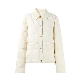 简约通勤短款羽绒服2026年春季新款女装休闲百搭通勤气质外套