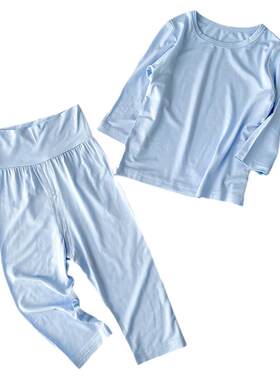 儿童装睡衣套装家居服莫代尔套装