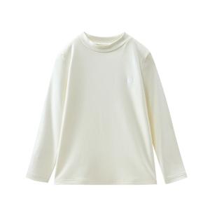 【中暖】Q21小暖皮山茶油男女童秋衣亲子保暖内衣半高领打底衫