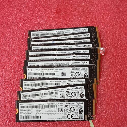 可维修议价  西数SN720SN7301TBM.2NVME协议2280规格PCIE3.0度97