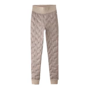 羽绒裤女内穿冬季2025新款东北特厚白鸭绒加绒加厚抗寒内胆保暖裤