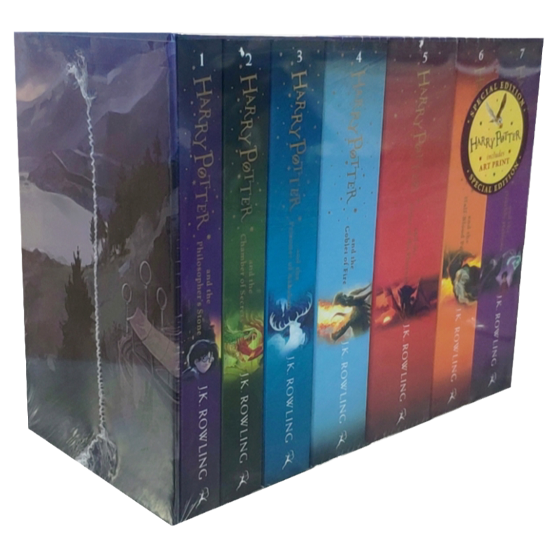 现货 哈利波特全集1-7套装 英文原版书 Harry Potter Boxed Set: The Complete Collection 2020 Special Edition 英国版 特别版
