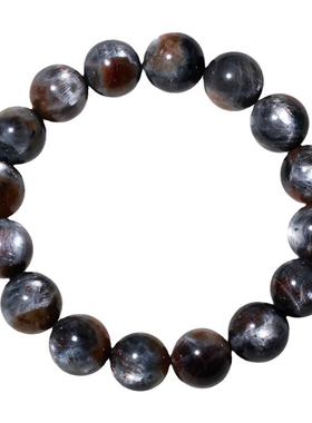 天然油画共生银光星辉骨干手链女