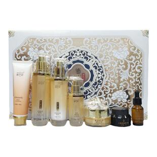 颂艺轩鎏金玻色因美肌靓颜套盒精华水乳液霜洁面空气霜护肤品正品