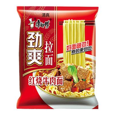 康师傅方便面红烧牛肉面