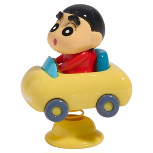 「童趣小新」正版蜡笔小新桌面工位车载小摆件公仔盲盒可爱礼物