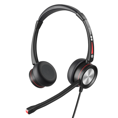 舒适高清降噪双耳单边走线QD链接