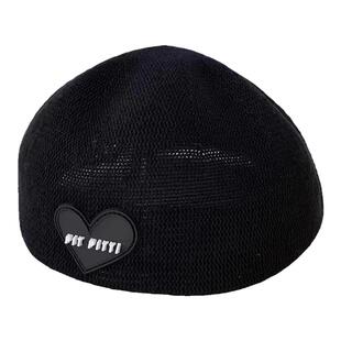 贝雷帽子女款夏季薄款网红百搭小爱心画家帽反戴前进帽女2025新款