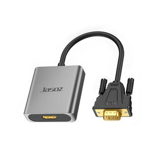 vga转hdmi转换器头高清hami笔记本电脑连显示器屏hdml电视vja插头