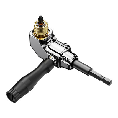 批头拐角器90度万向电动螺丝刀转弯拐弯神器电批电钻直角起子头