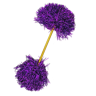 啦啦操花球花棍幼儿园器械打莲湘舞蹈花棍棒拉拉队手拿花彩球道具